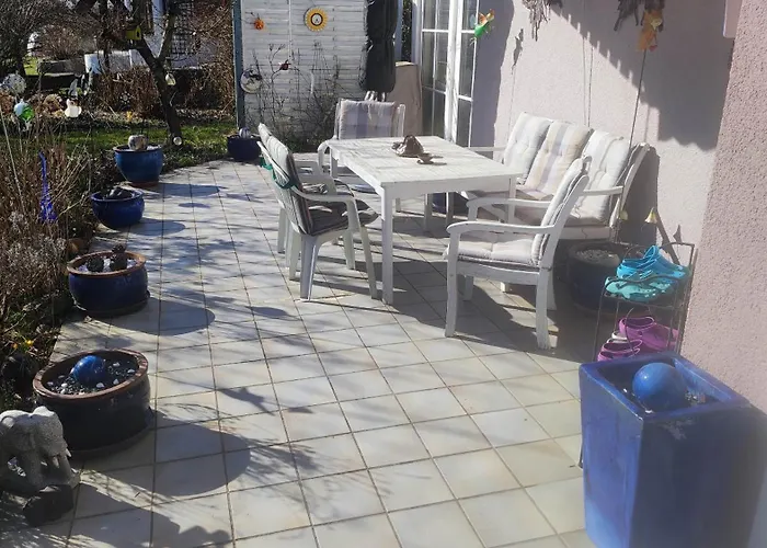 Ferienhaus Ebert, Top-Ausstattung Mit Garten, Terrasse & Wall-Box Bei Dinkelsbuehl